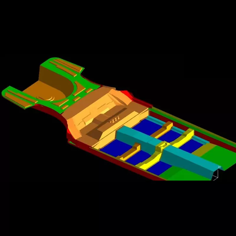 Automotive Golvmontering Stämpel Dies