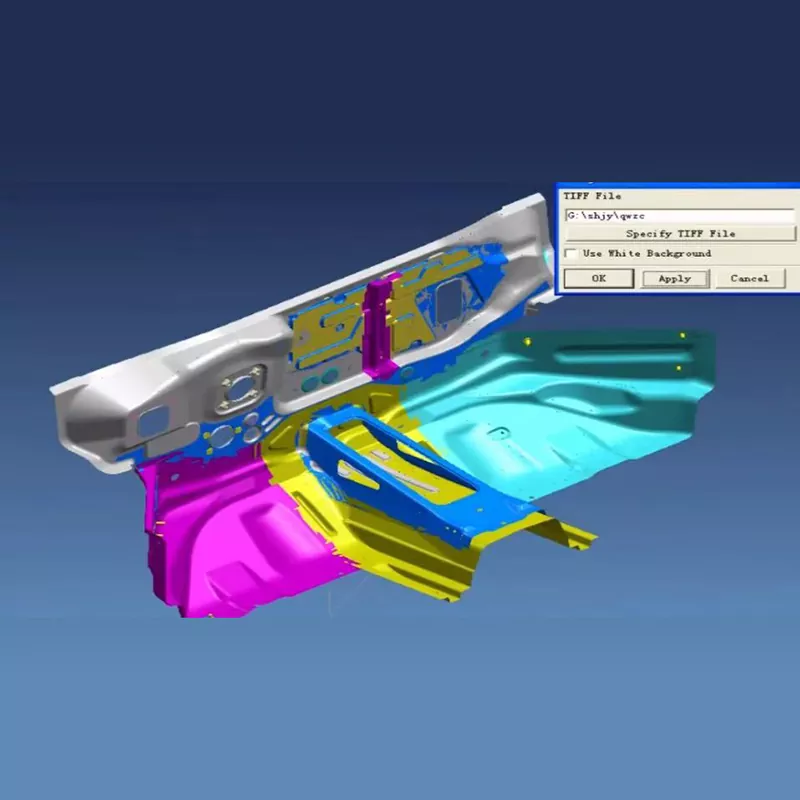 Stämplingsmatriser för frontpaneler för fordon