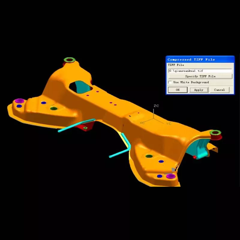 Automotive främre upphängningsenhet Stämplingsmatris