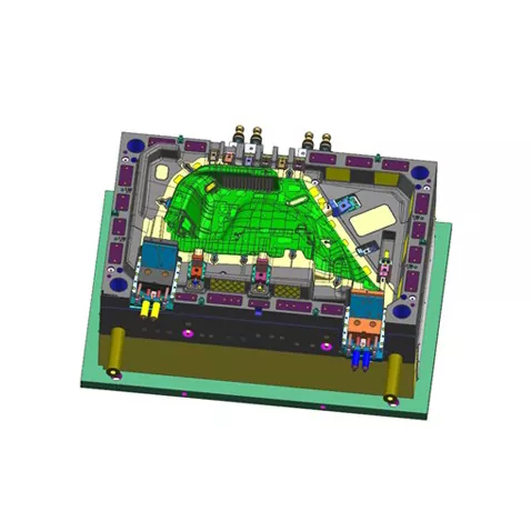 Stämplingsmatris för vänster sida för fordon