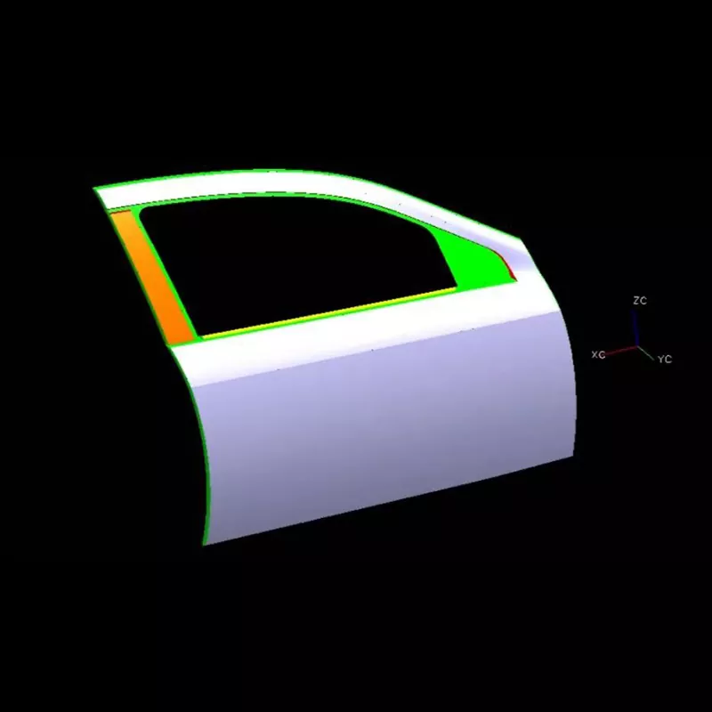 Automotive höger framdörr Yttre panel stämplingsform